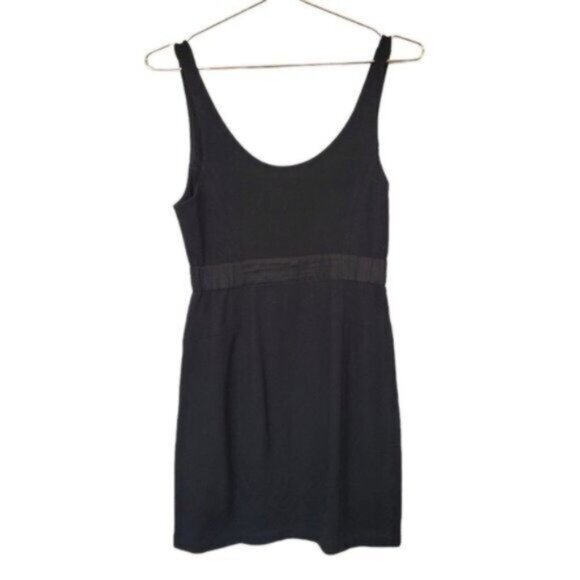 Theory | Casual sleeveless Empire Waist Mini Dress Black - Picture 1 of 6
